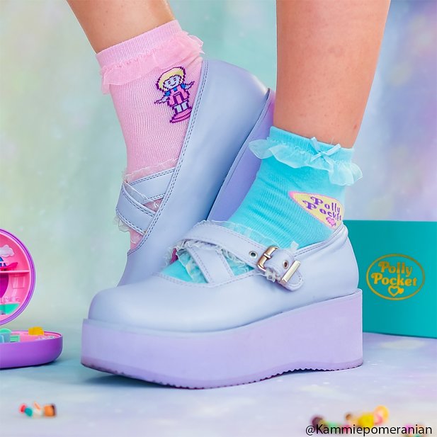 polly pocket socks