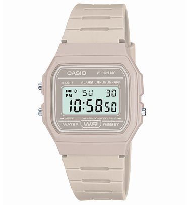 Classic Light Grey Watch F-91WC-8AEF from Casio Classic Light Grey Watch F-91WC-8AEF from Casio