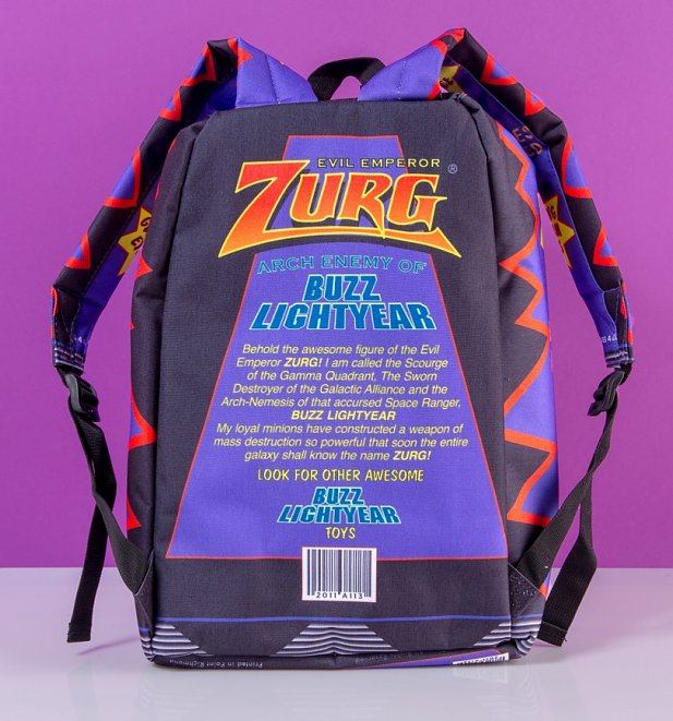 Official Disney Pixar Toy Story Evil Emperor Zurg Box Backpack