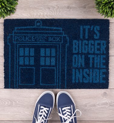 Doctor Who Tardis Door Mat Doctor Who Tardis Door Mat