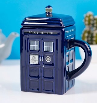 Doctor Who TARDIS Mug With Lid Doctor Who TARDIS Mug With Lid