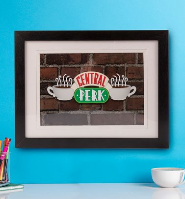 Friends Central Perk Framed Print 30cm x 40cm Friends Central Perk Framed Print 30cm x 40cm