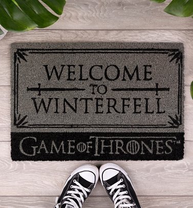 Game Of Thrones Welcome To Winterfell Door Mat Game Of Thrones Welcome To Winterfell Door Mat
