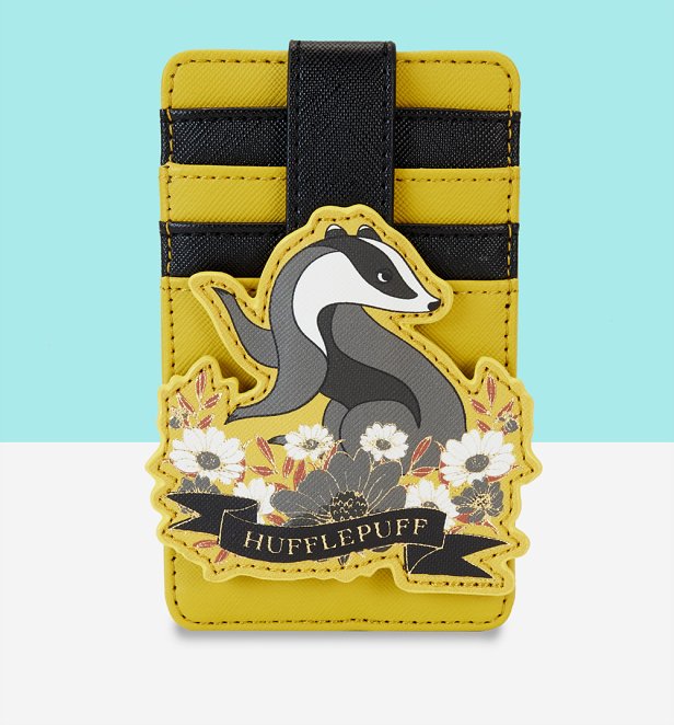 Loungefly Warner Brothers Harry Potter Hufflepuff House Tattoo Cardholder