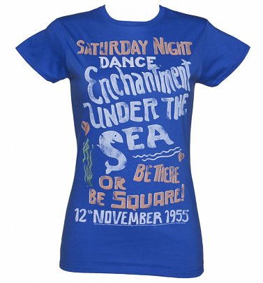 Women's Back to the Future Enchantment Under The Sea T-Shirt Women's Back to the Future Enchantment Under The Sea T-Shirt