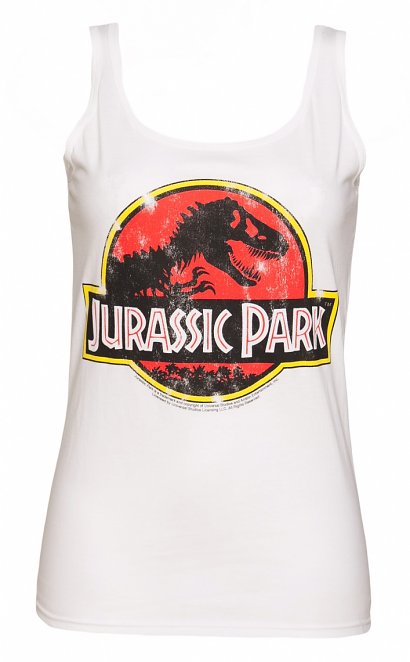 Women's Jurassic Park Logo Vest Women's Jurassic Park Logo Vest