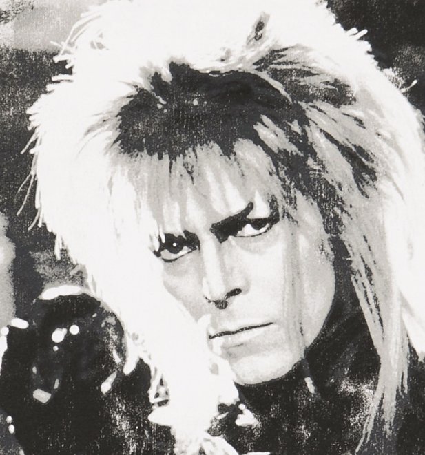 Women's White You Remind Me Of The Babe Bowie Labyrinth Vest Women's White You Remind Me Of The Babe Bowie Labyrinth Vest