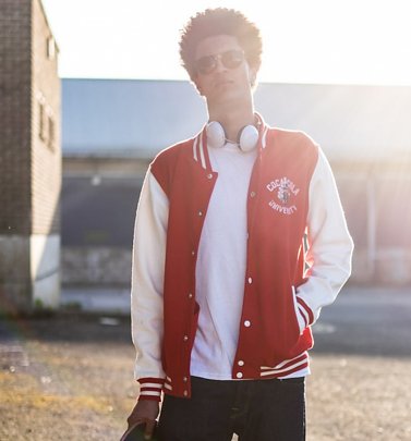 Men's Coca-Cola University Varsity Jacket Men's Coca-Cola University Varsity Jacket