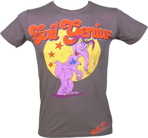 Men's Evil Genius Cyril Sneer T-Shirt from Fame and Fortune