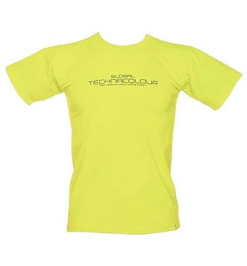 Unisex Green To Yellow Heat Sensitive TShirt from Global Technacolour