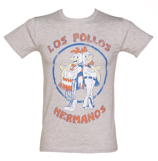 Men's Los Pollos Hermanos Breaking Bad T-Shirt Men's Los Pollos Hermanos Breaking Bad T-Shirt