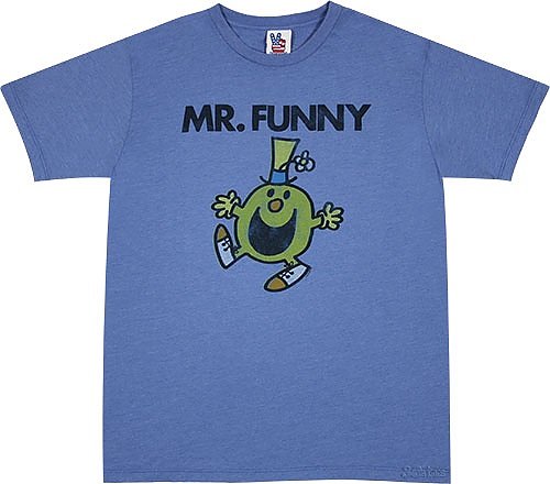 Men's Mr Funny Mr Men T-Shirt from Junk Food