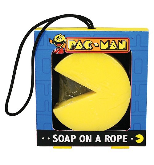 Pac-Man Soap On A Rope