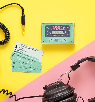 1980s Music Trivia Cassette Quiz Game 1980s Music Trivia Cassette Quiz Game
