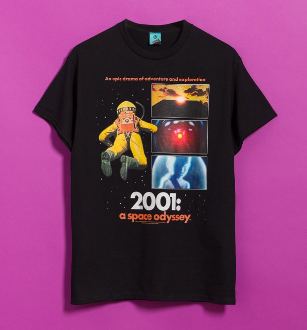 2001: A Space Odyssey Black T-Shirt 2001: A Space Odyssey Black T-Shirt