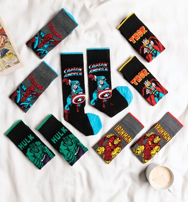 5pk Marvel Socks 5pk Marvel Socks