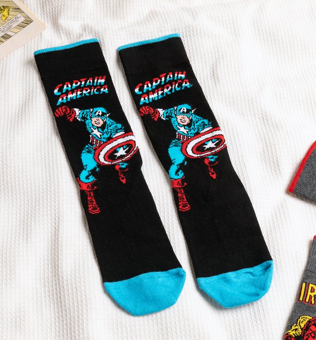 5pk Marvel Socks
