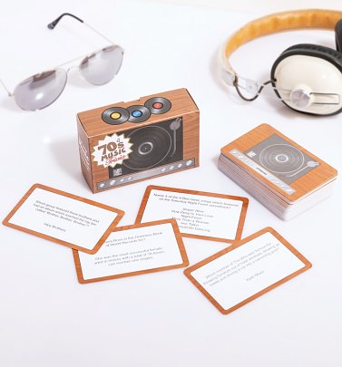 70's Music Trivia Cards 70's Music Trivia Cards