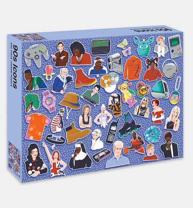 90s Icons 500 Piece Jigsaw Puzzle 90s Icons 500 Piece Jigsaw Puzzle