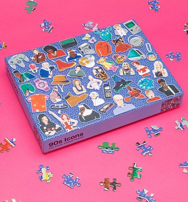 90s Icons 500 Piece Jigsaw Puzzle 90s Icons 500 Piece Jigsaw Puzzle