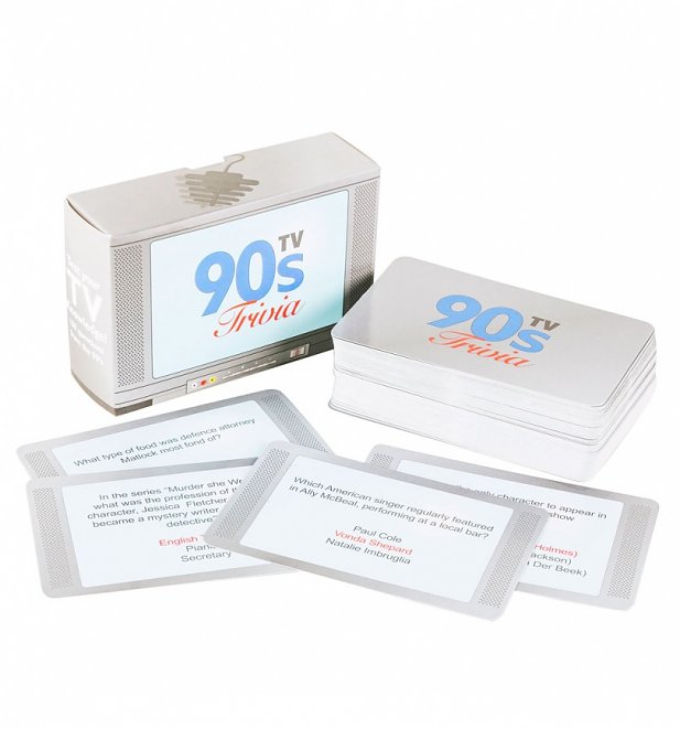 90s TV Trivia Cards 90s TV Trivia Cards