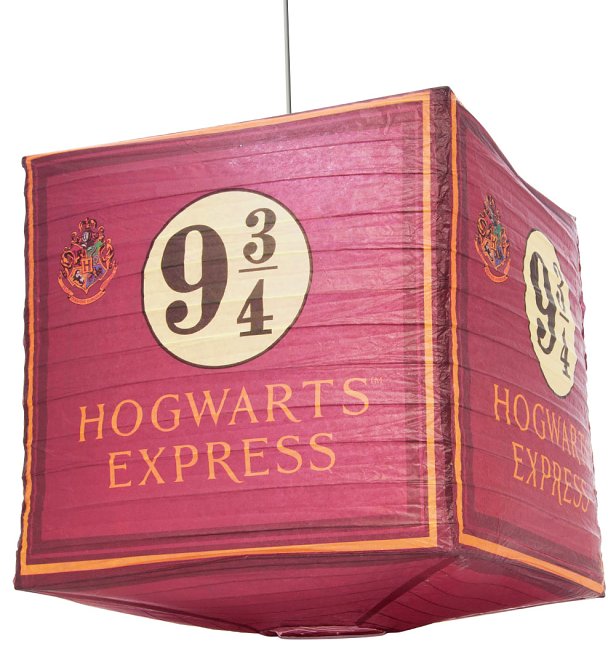 9 3/4 Hogwarts Express Harry Potter Cube Paper Shade 9 3/4 Hogwarts Express Harry Potter Cube Paper Shade