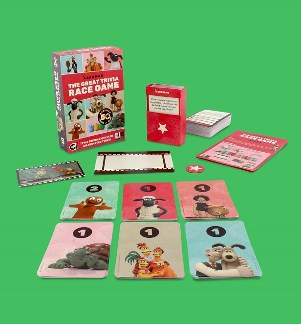 Aardman Race Trivia Game Aardman Race Trivia Game