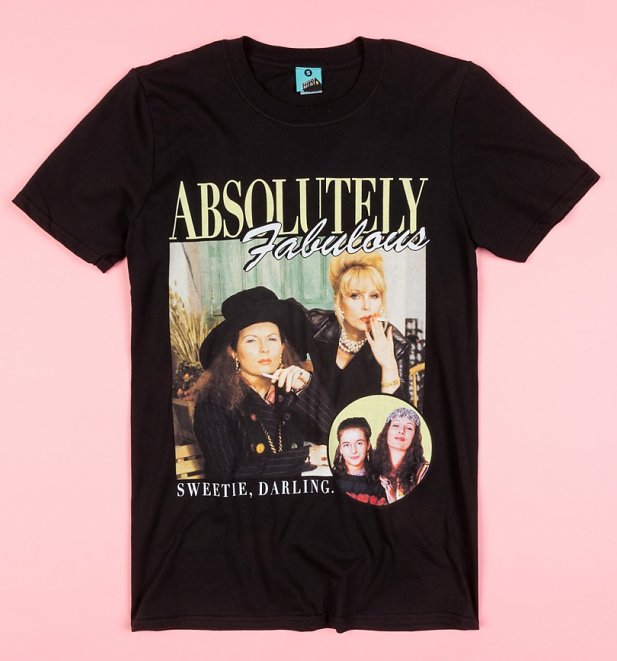 Absolutely Fabulous Black T-Shirt