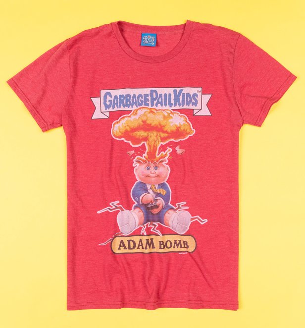 Adam Bomb Garbage Pail Kids T-Shirt Adam Bomb Garbage Pail Kids T-Shirt