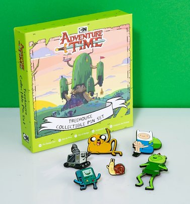 Adventure Time Treehouse Enamel Pin Badge Set Adventure Time Treehouse Enamel Pin Badge Set