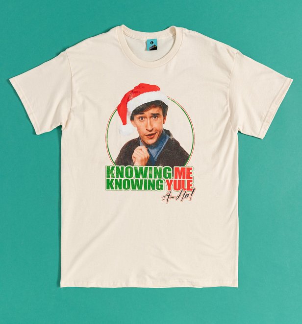 Alan Partridge Inspired Knowing Me Knowing Yule T-Shirt Alan Partridge Inspired Knowing Me Knowing Yule T-Shirt