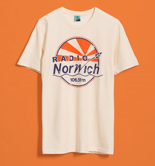 Alan Partridge Inspired Radio Norwich Ecru T-Shirt
