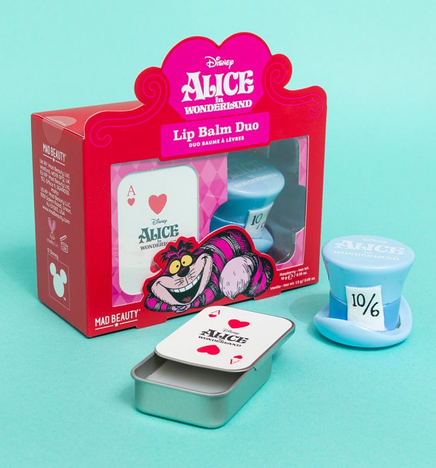 Disney Alice In Wonderland Lip Balm Duo from Mad Beauty Disney Alice In Wonderland Lip Balm Duo from Mad Beauty