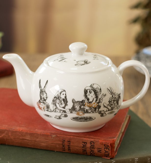 Alice In Wonderland Victoria & Albert Museum Mini China Teapot