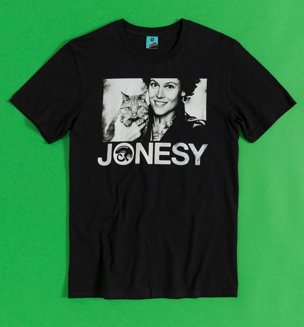 Alien Jonesy Black T-Shirt Alien Jonesy Black T-Shirt