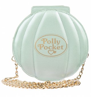 Aqua Polly Pocket Shell Shaped Cross Body Bag Aqua Polly Pocket Shell Shaped Cross Body Bag