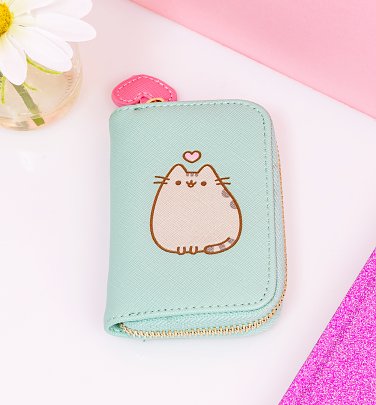 Aqua Pusheen Coin Purse from Difuzed Aqua Pusheen Coin Purse from Difuzed