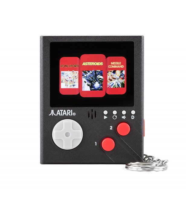 Atari 3-in-1 Keyring Arcade Game