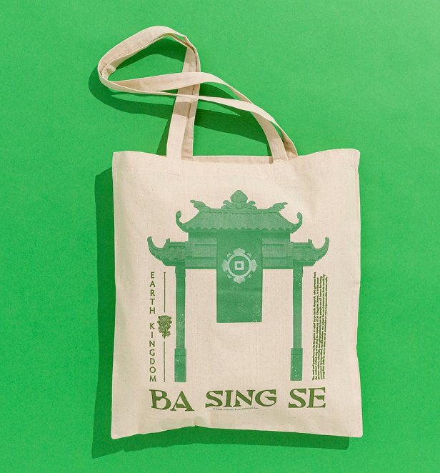 Avatar The Last Airbender Ba Sing Se Tote Bag