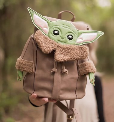 Baby Yoda Star Wars The Mandalorian The Child Figural Backpack from Danielle Nicole Baby Yoda Star Wars The Mandalorian The Child Figural Backpack from Danielle Nicole