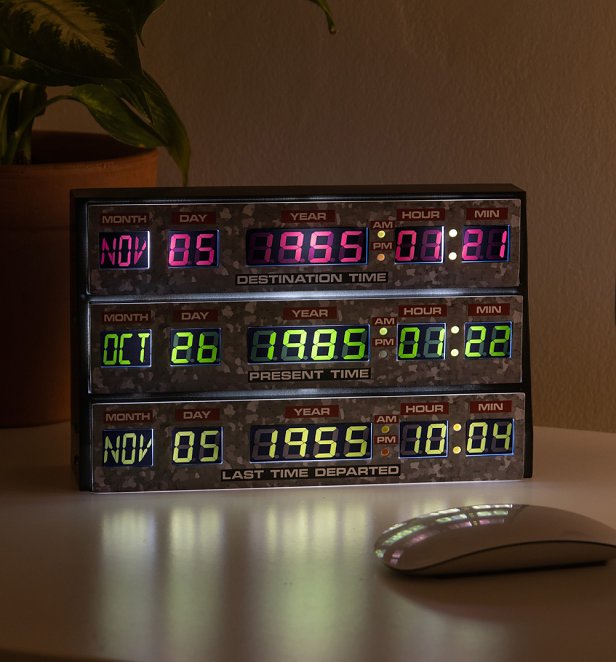Back To The Future 3D Lamp