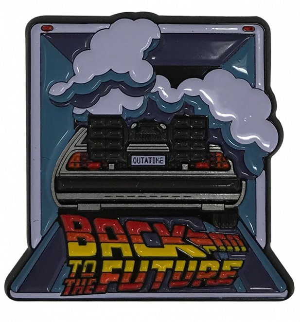 Limited Edition Back To The Future Delorean Enamel Pin Limited Edition Back To The Future Delorean Enamel Pin