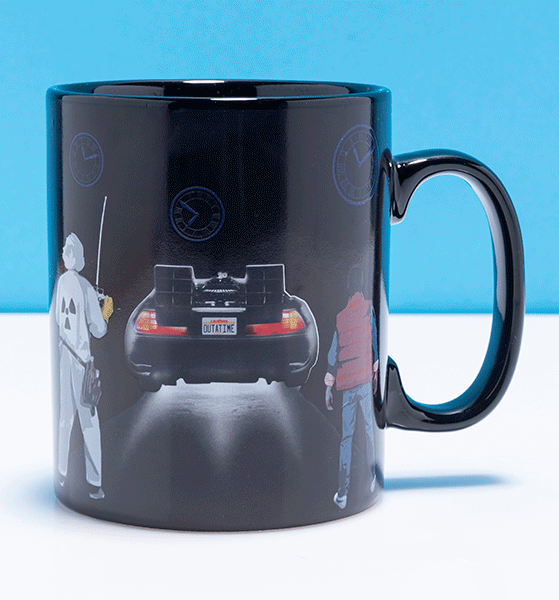 Back To The Future Heat Change Mug Back To The Future Heat Change Mug
