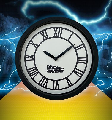 Back To The Future Hill Valley Wall Clock Back To The Future Hill Valley Wall Clock