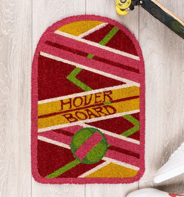 Back To The Future Hoverboard Door Mat
