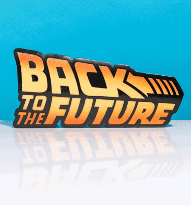 Back To The Future Logo Light