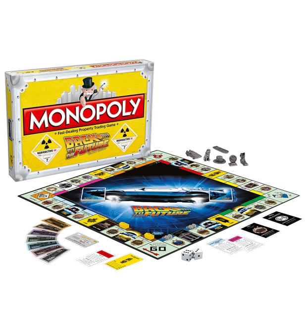 Back To The Future Monopoly Game Set Back To The Future Monopoly Game Set