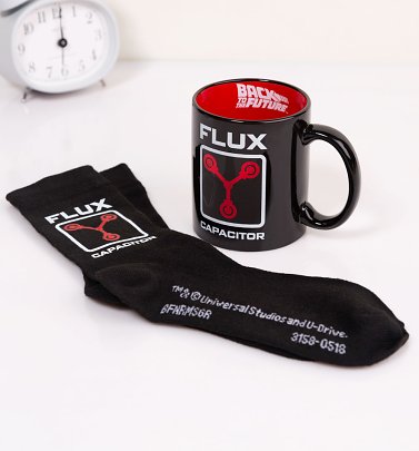 Back To The Future Mug And Socks Set Back To The Future Mug And Socks Set