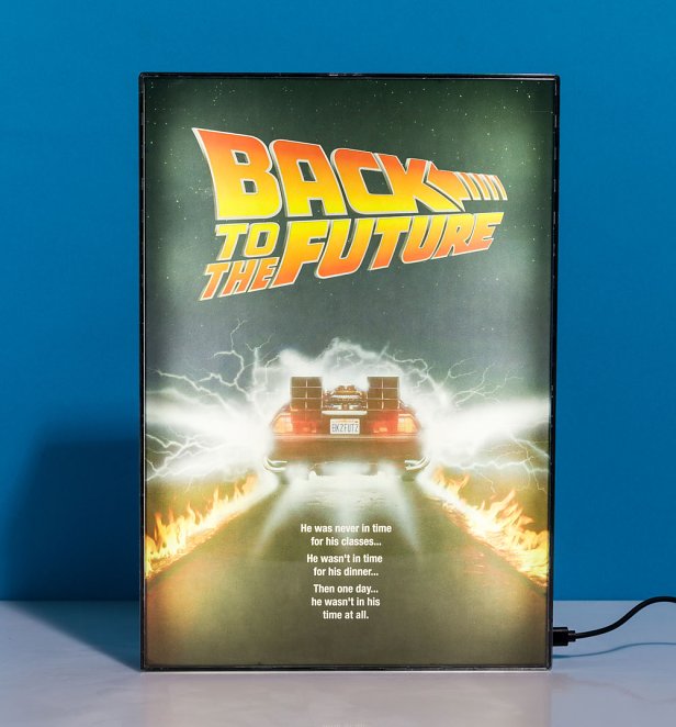 Back To The Future Poster Light