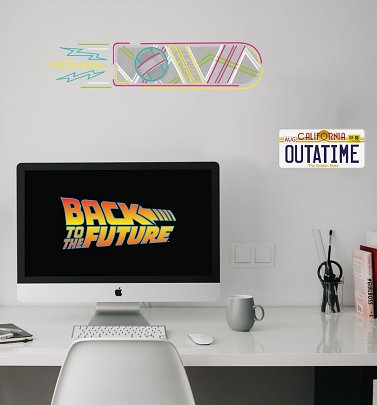 Back To The Future Wall Decals Back To The Future Wall Decals